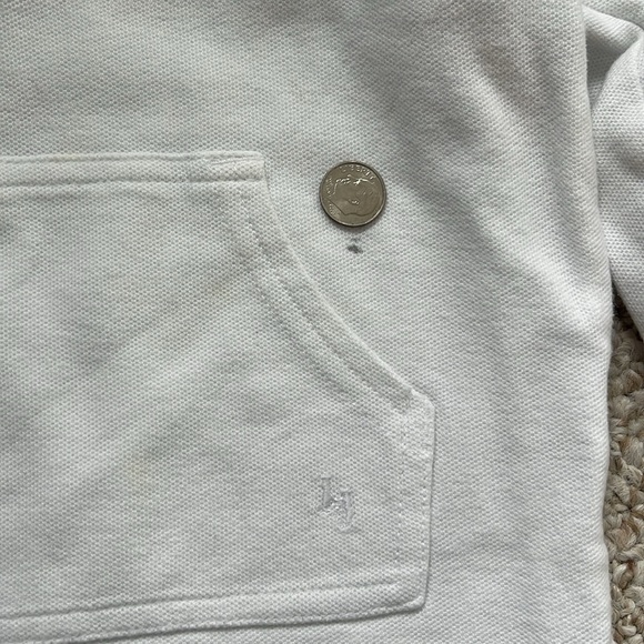 Janie & Jack Hooded front pocket long sleeve shirt 2T - Picture 4 of 4